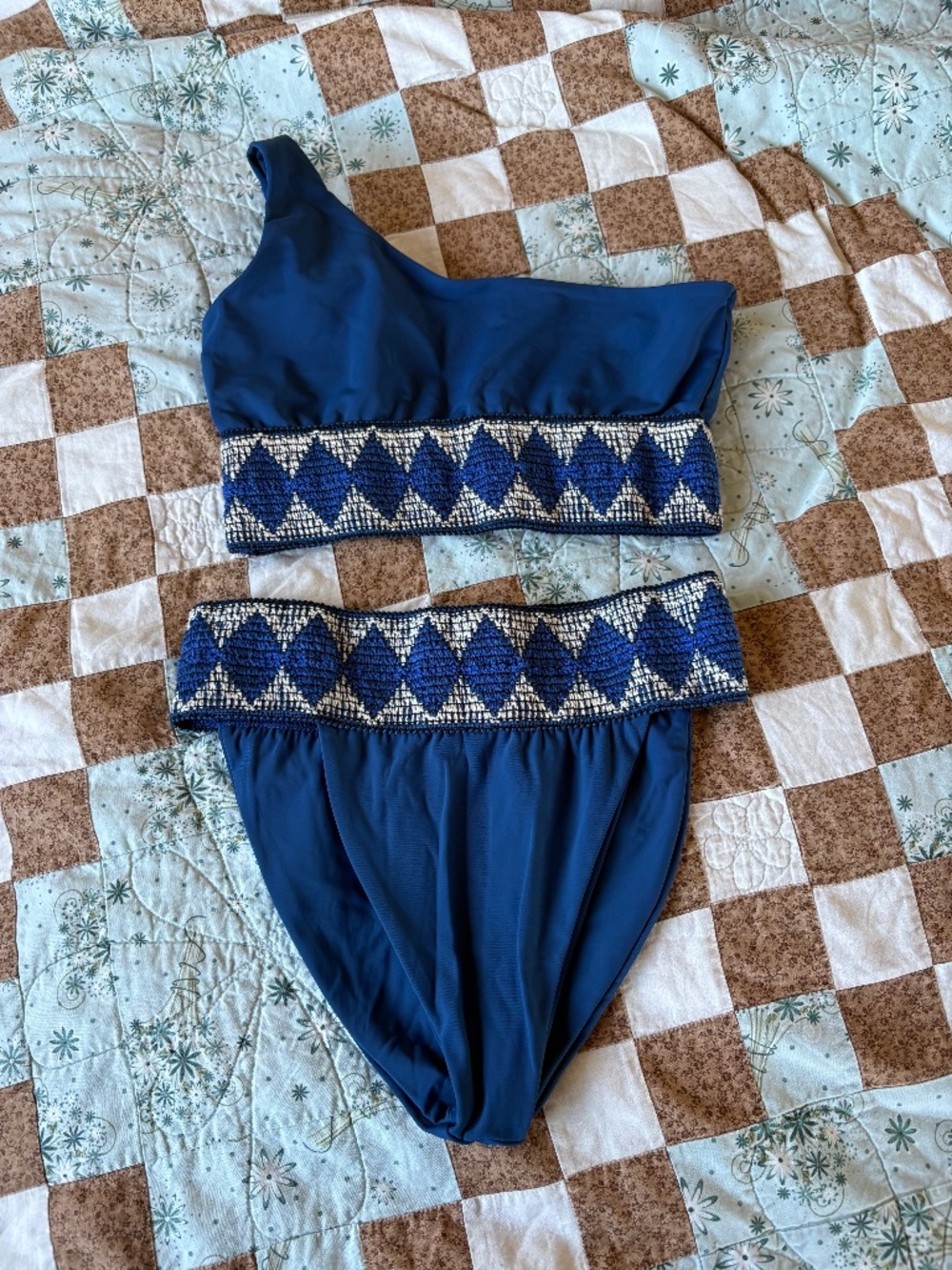 Elyssiian Free People Bikini Blue